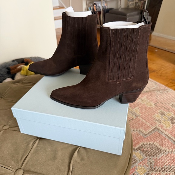Margaux Agnes Boot in Cocoa Suede size 41 - Picture 5 of 9